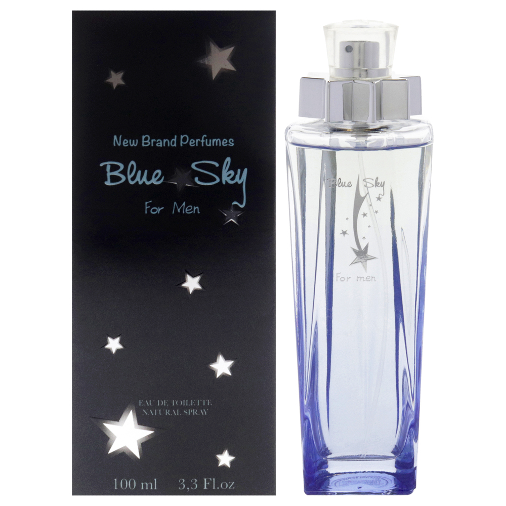 Blue Sky by New Brand for Men - 3.4 oz EDT Spray